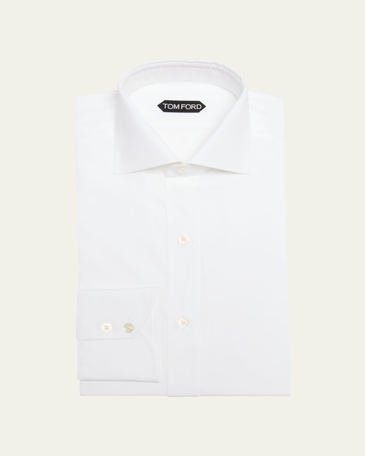 TOM FORD Men's Slim Fit Cotton Dress Shirt