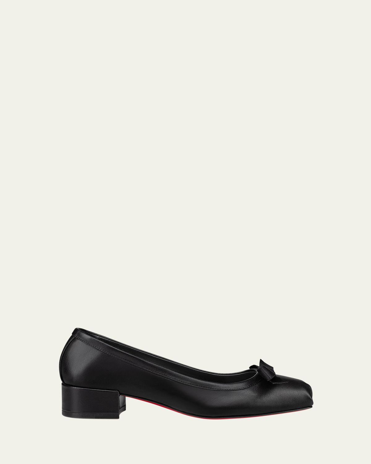 Christian Louboutin Mamaflirt Leather Red Sole Ballerina Pumps | Thumbnail 6 Christian Louboutin Mamaflirt Leather Red Sole Ballerina Pumps | Thumbnail 6