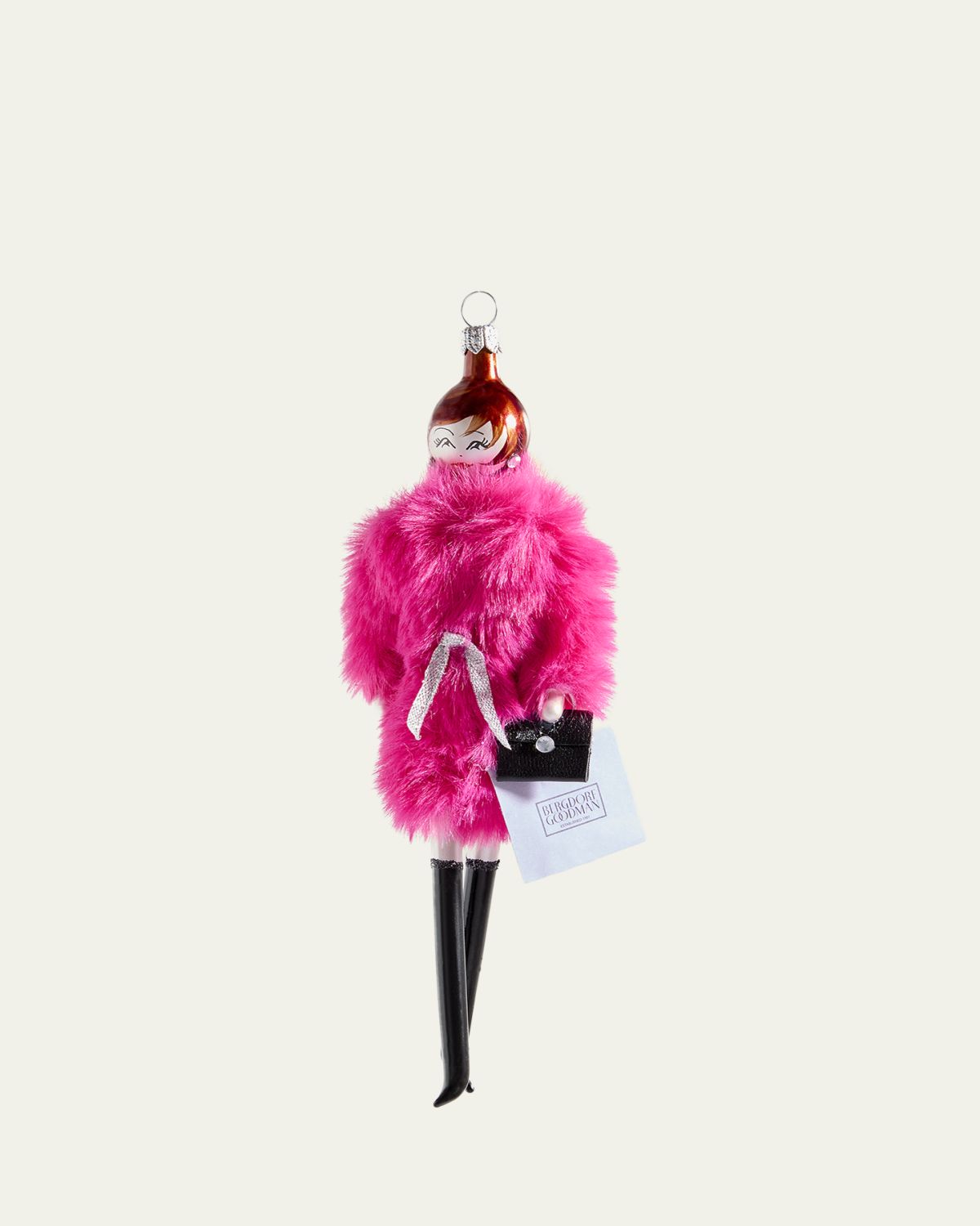 De Carlini Fashionista Christmas Ornament