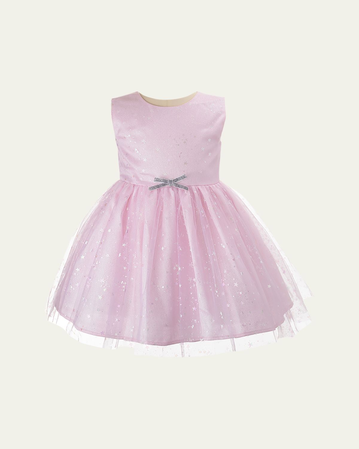 Rachel Riley Girl's Sparkle Tulle Dress, Size 6M-