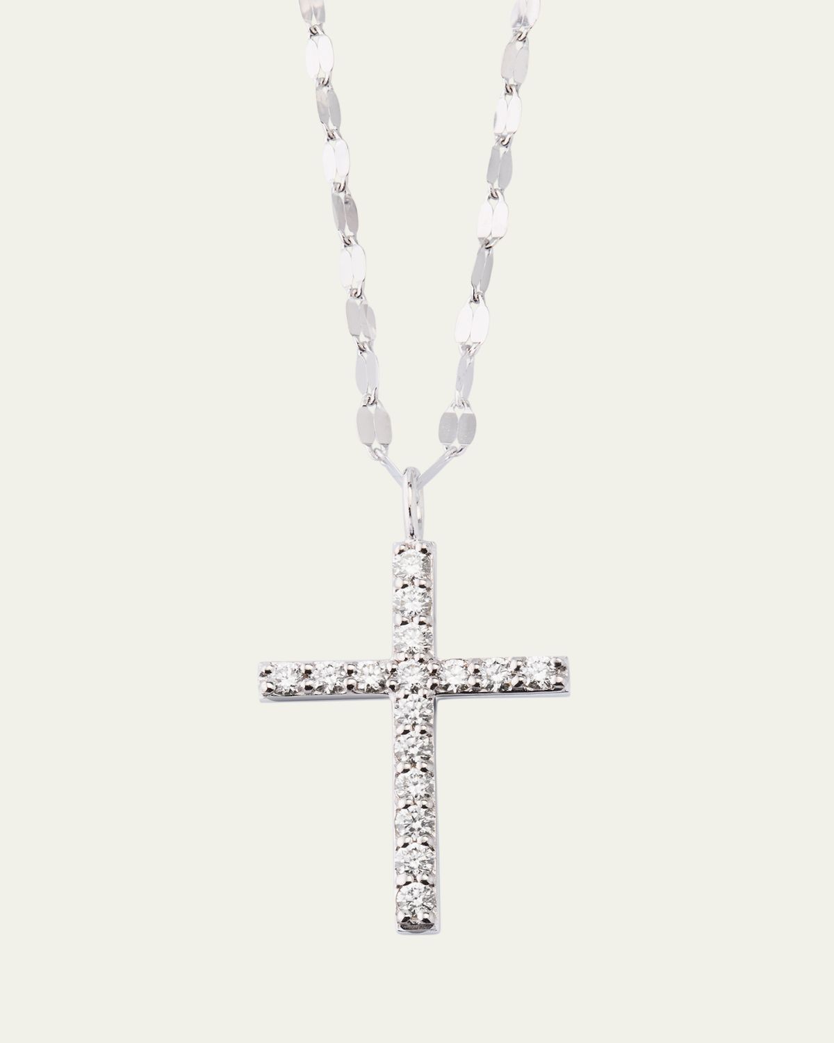 Lana 14K Yellow Gold Flawless Everyday Diamond Cross Necklace | Thumbnail 5 Lana 14K Yellow Gold Flawless Everyday Diamond Cross Necklace | Thumbnail 5