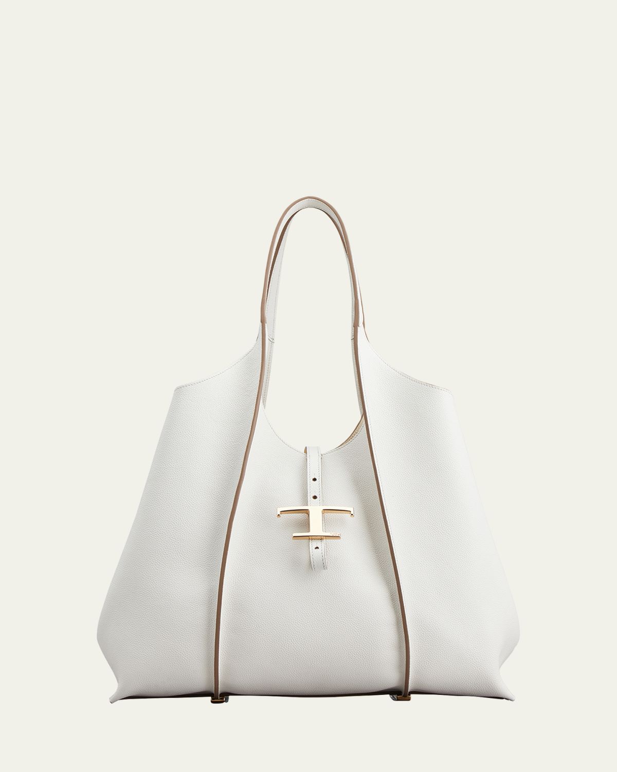 Tod's Medium Leather T Timeless Tote Shopping Bag | Thumbnail 6 Tod's Medium Leather T Timeless Tote Shopping Bag | Thumbnail 6