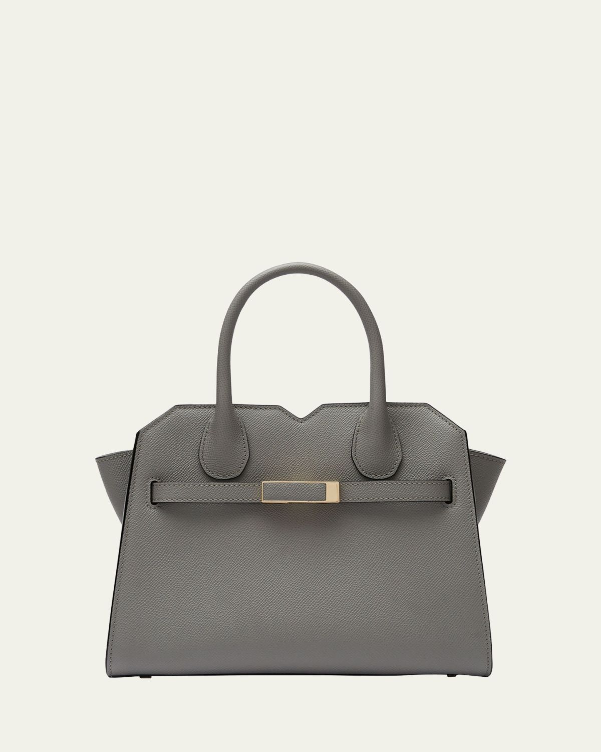 Valextra Milano Mini Leather Tote Bag