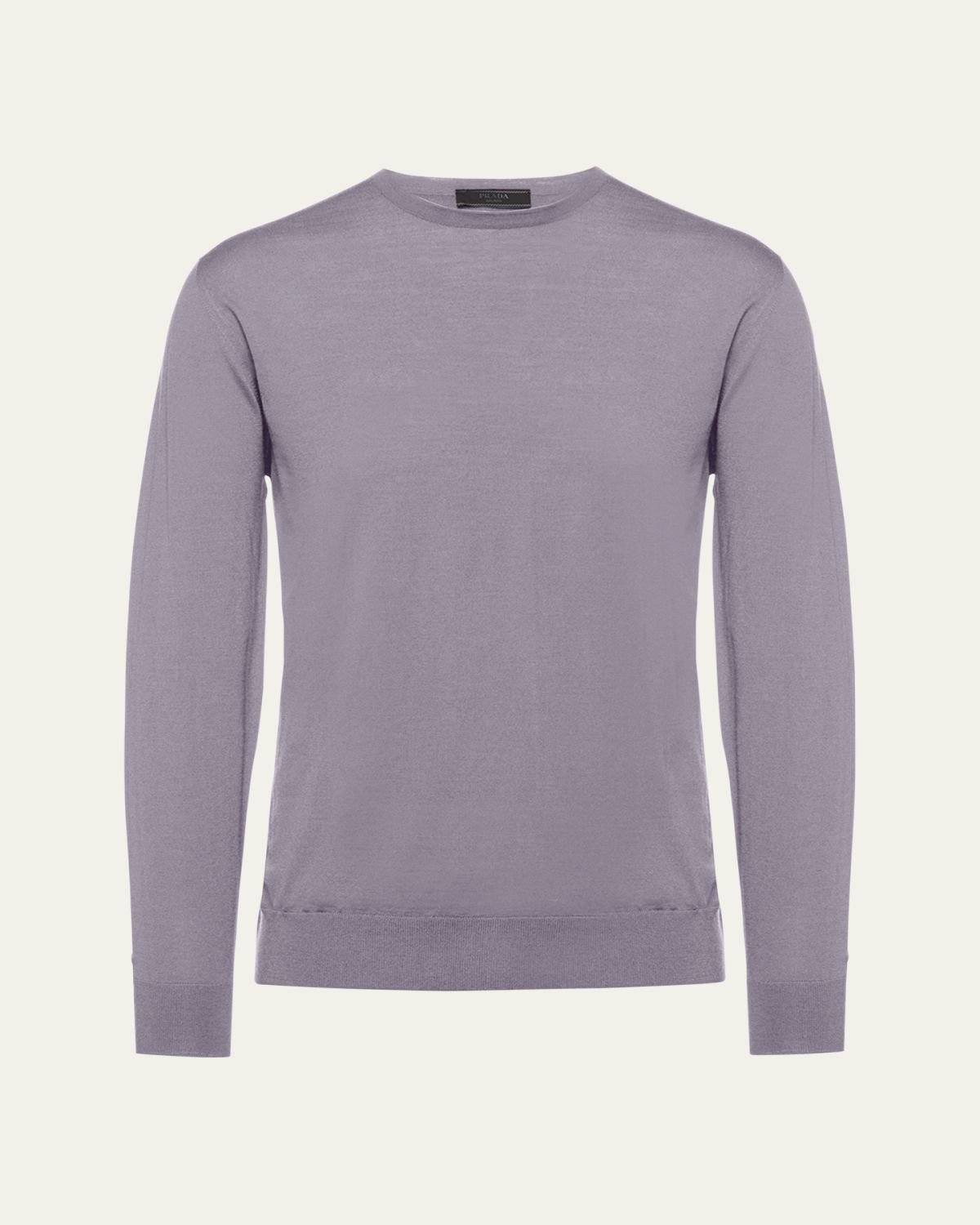 Prada Men's Superfine Wool Crewneck Sweater