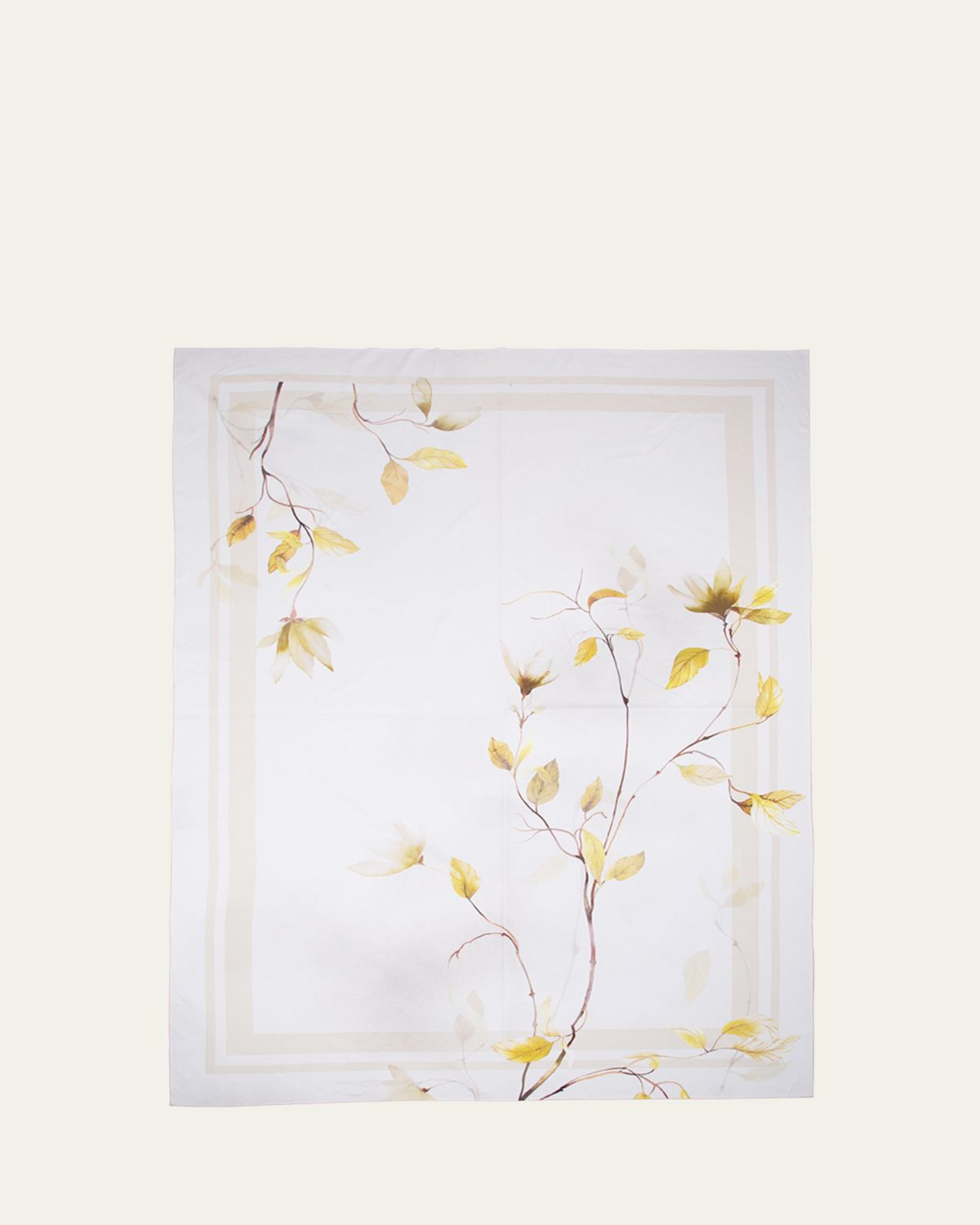 The Lino Japan Yellow Tablecloth, 71" x 144"