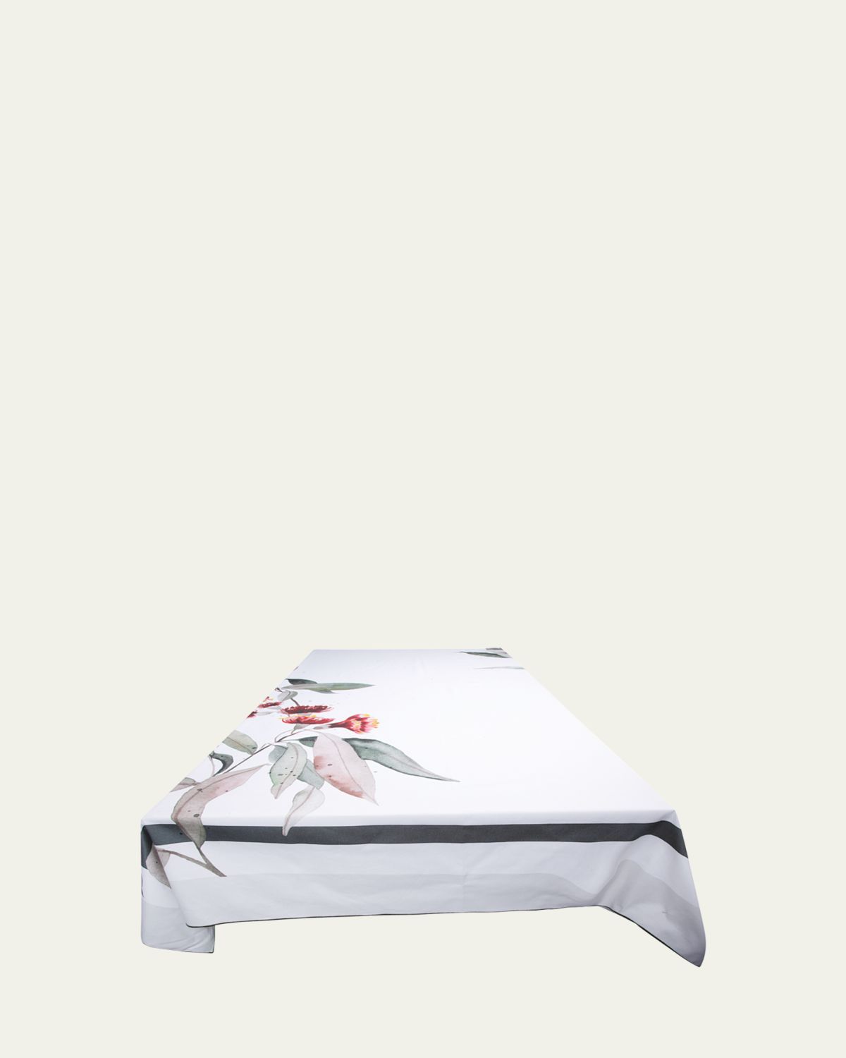 The Lino Princess Eucalyptus Tablecloth, 71" x 144"