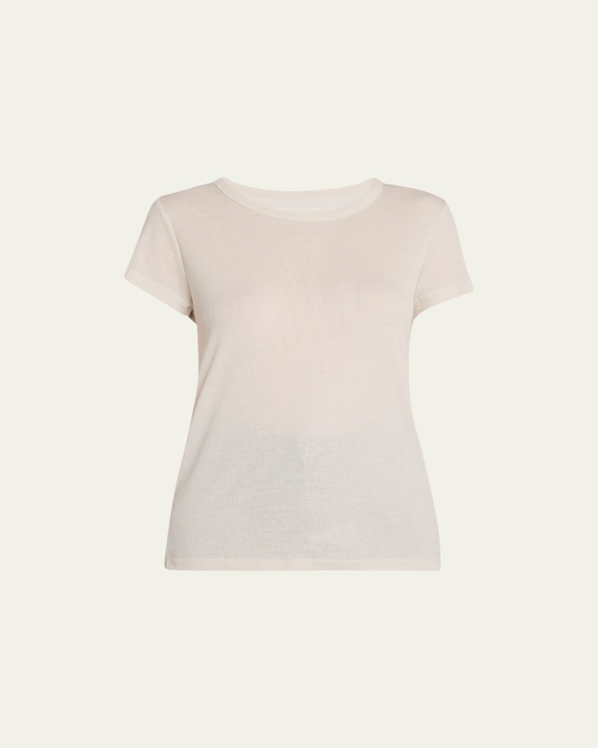 Majestic Filatures Lyocell Cotton Baby Ribbed Tee