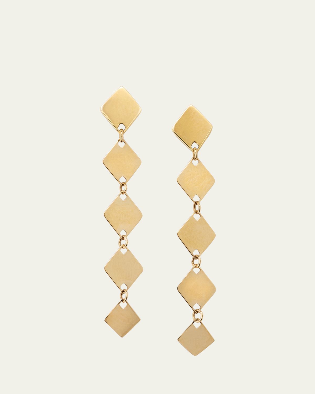 Lana Linear Laser Kite Chain Earrings | Thumbnail 5
