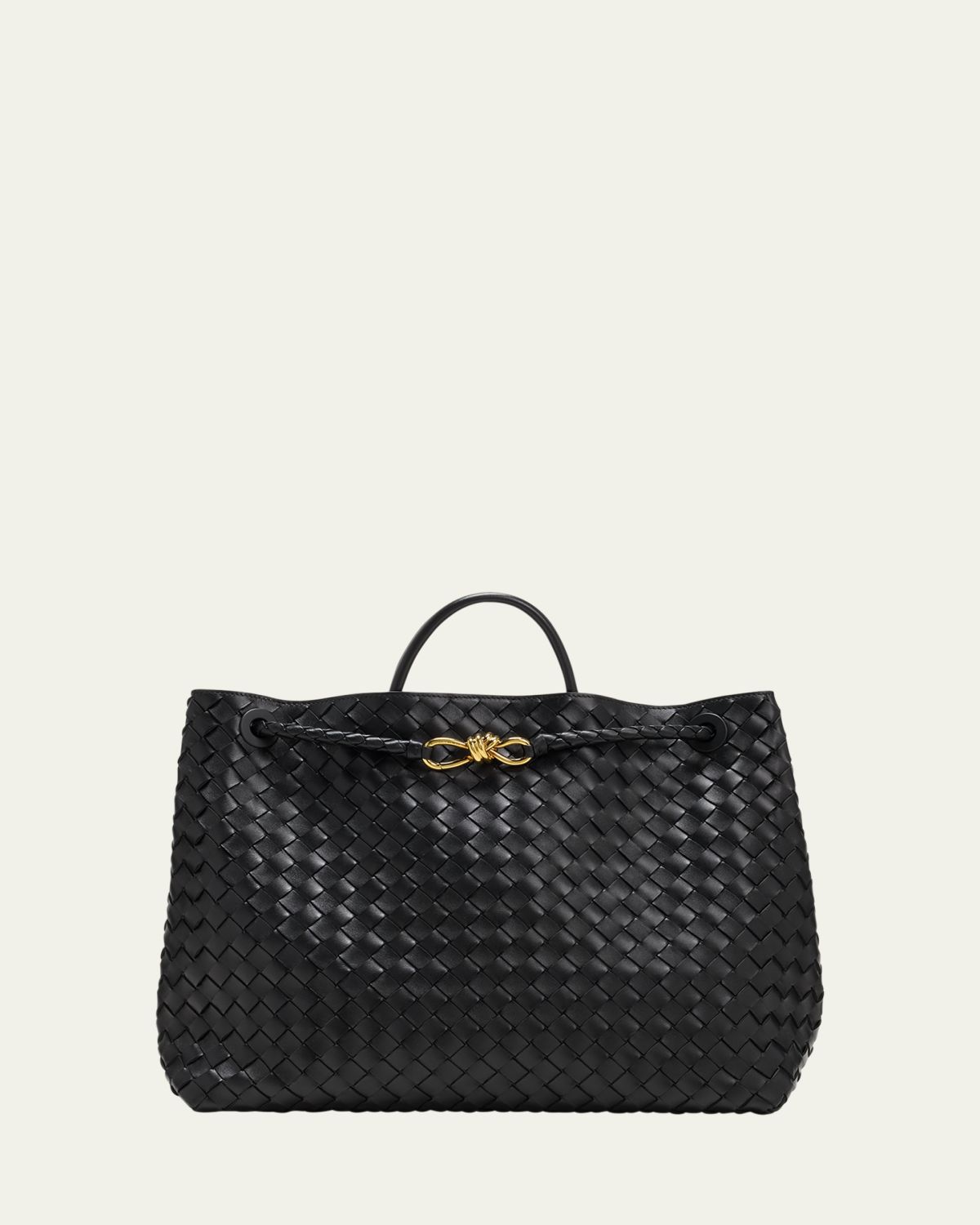 Bottega Veneta Andiamo Large Leather Tote Bag