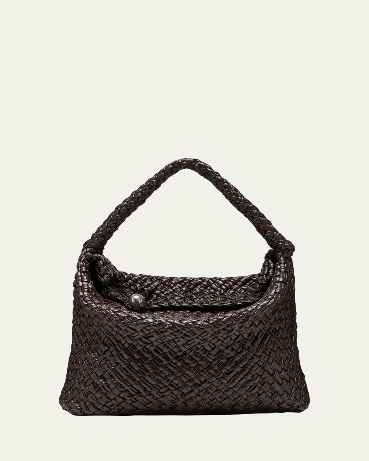 Bottega Veneta Maxi Intreccio Leather Shoulder Bag