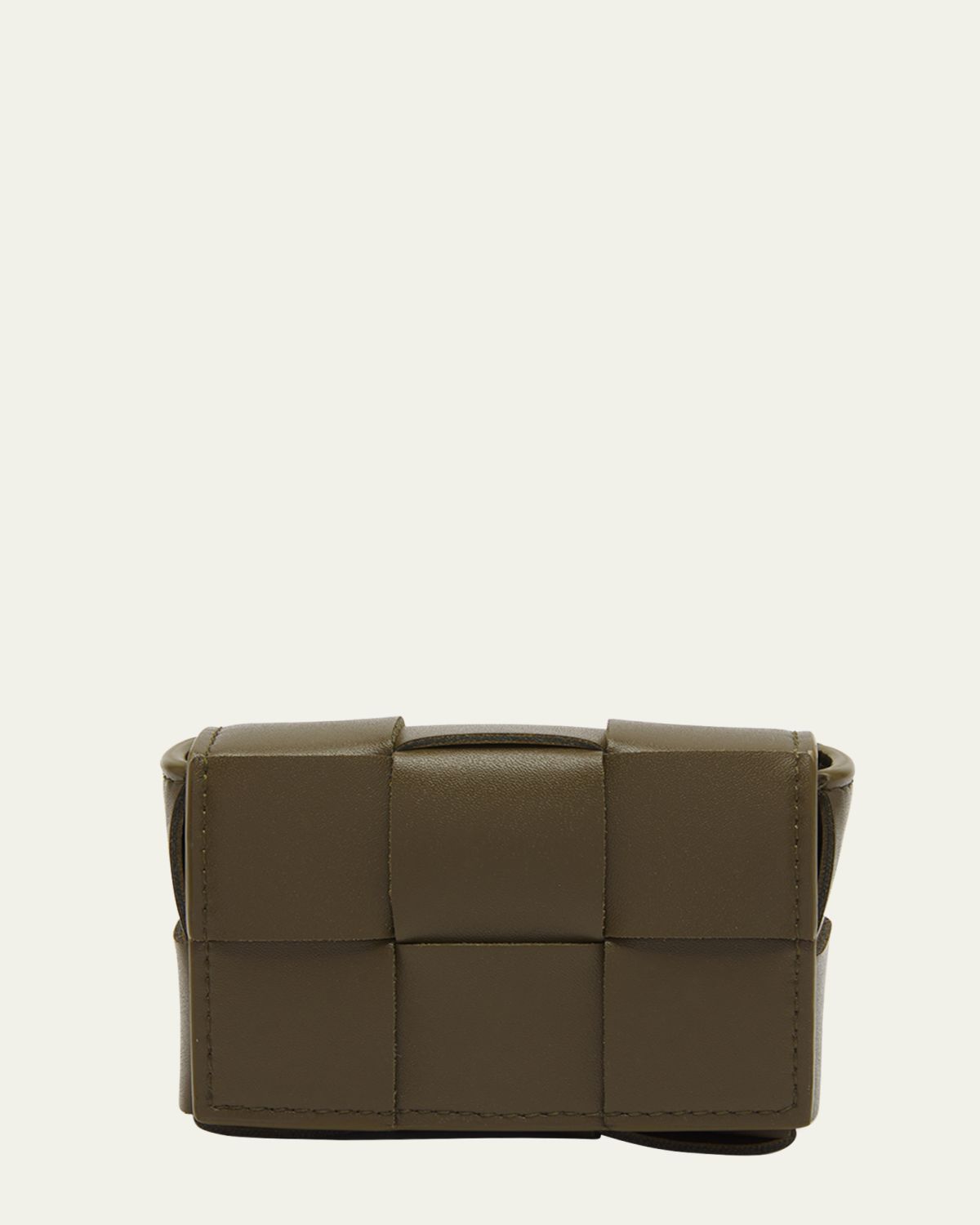 Bottega Veneta Cassette Intreccio Leather AirPods Case - Women's Accessories