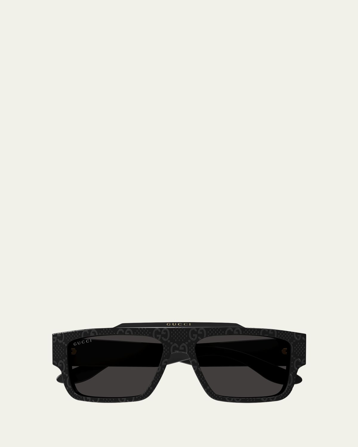 Gucci Men's GG1460Sm Acetate Rectangle Sunglasses