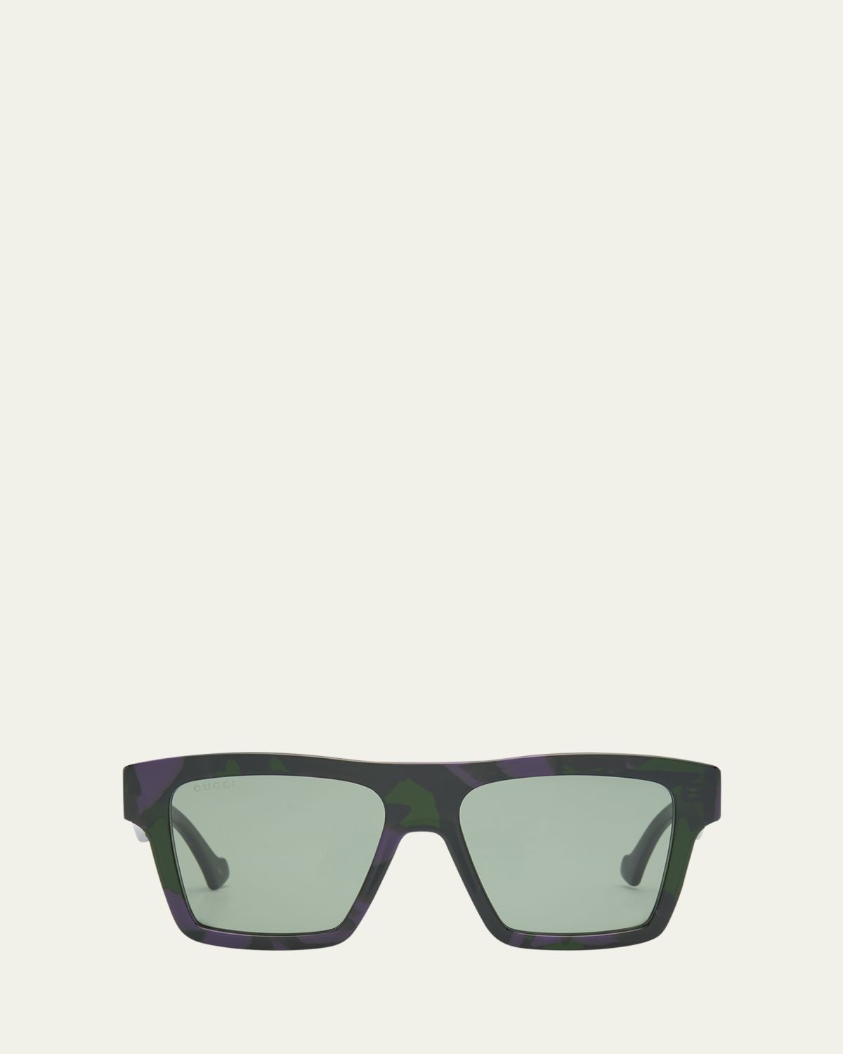 Gucci Men's GG0962Sm Acetate Rectangle Sunglasses