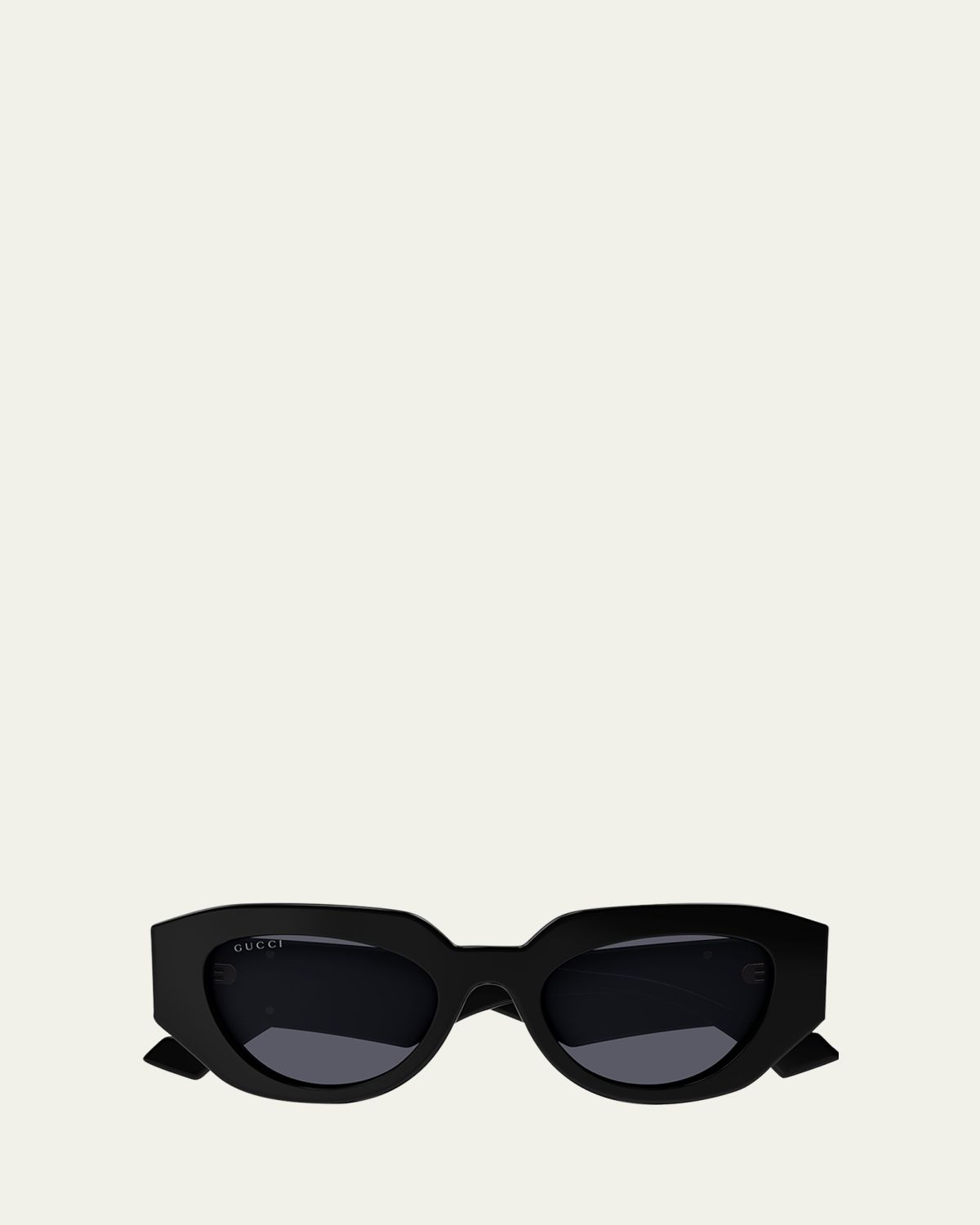 Gucci Geometric Acetate Butterfly Sunglasses