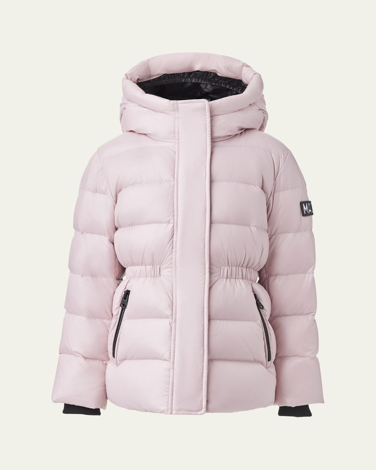 Mackage Girl's Alannis Logo-Patch Medium Down Parka, Size -14 | Thumbnail 4 Mackage Girl's Alannis Logo-Patch Medium Down Parka, Size -14 | Thumbnail 4
