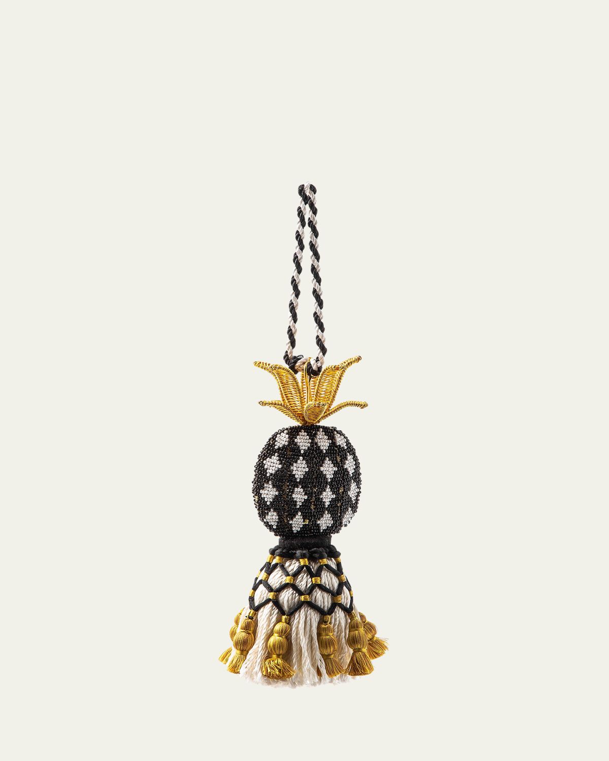 MacKenzie-Childs Beaded Pineapple Tassel