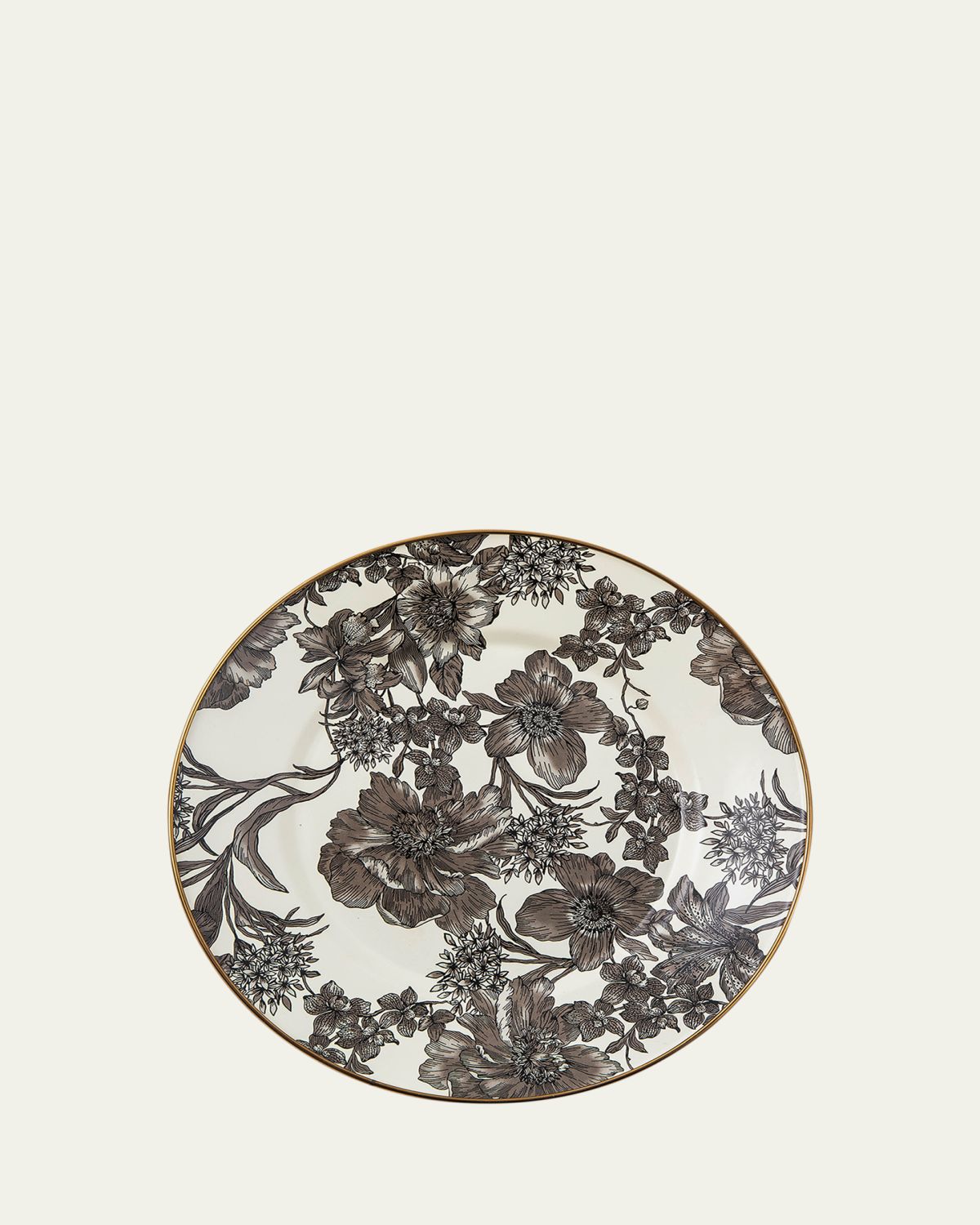 MacKenzie-Childs Sterling English Garden Enamel Dinner Plate | Thumbnail 3