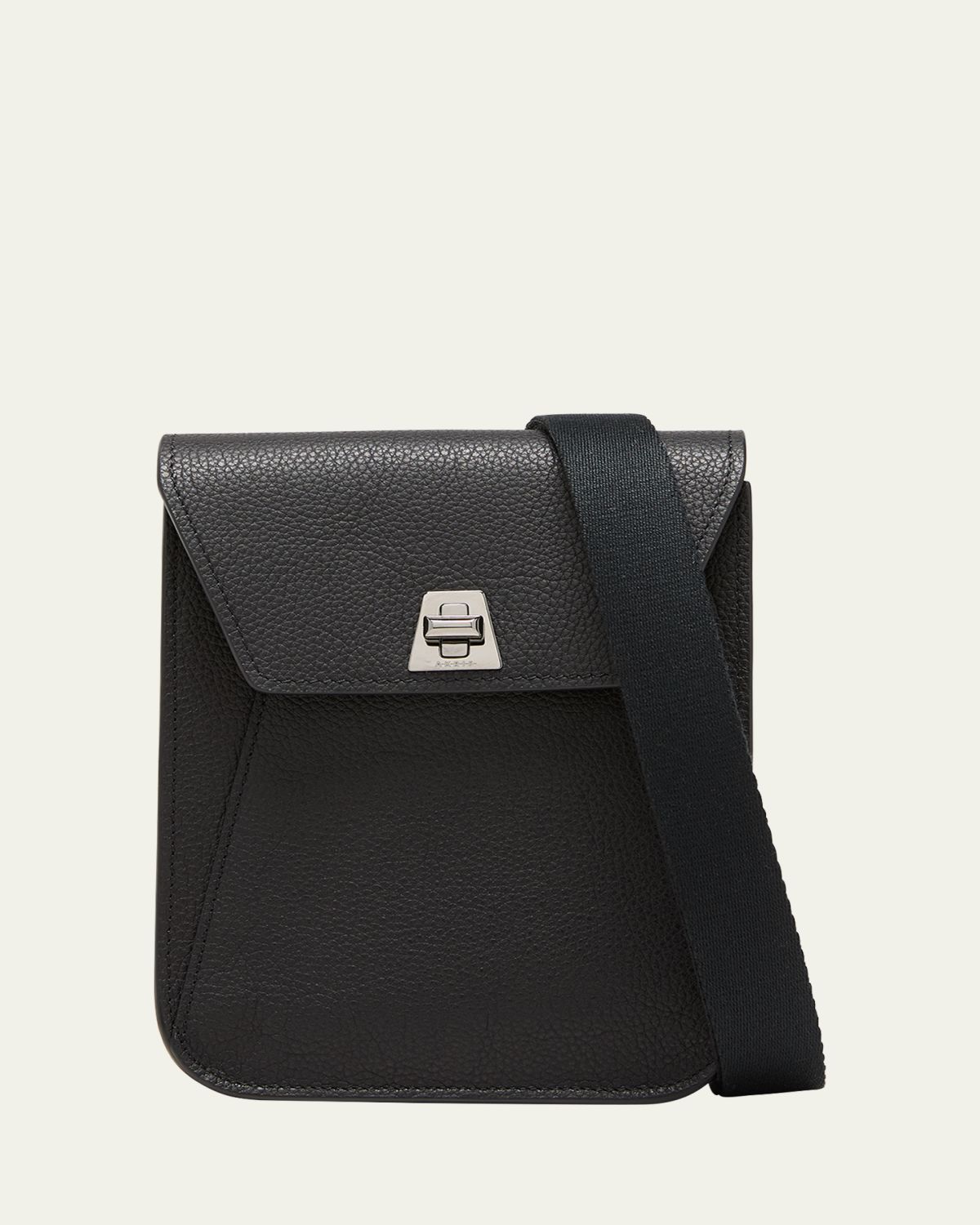 Akris Anouk Mini Flap Leather Messenger Bag | Thumbnail 10 Akris Anouk Mini Flap Leather Messenger Bag | Thumbnail 10