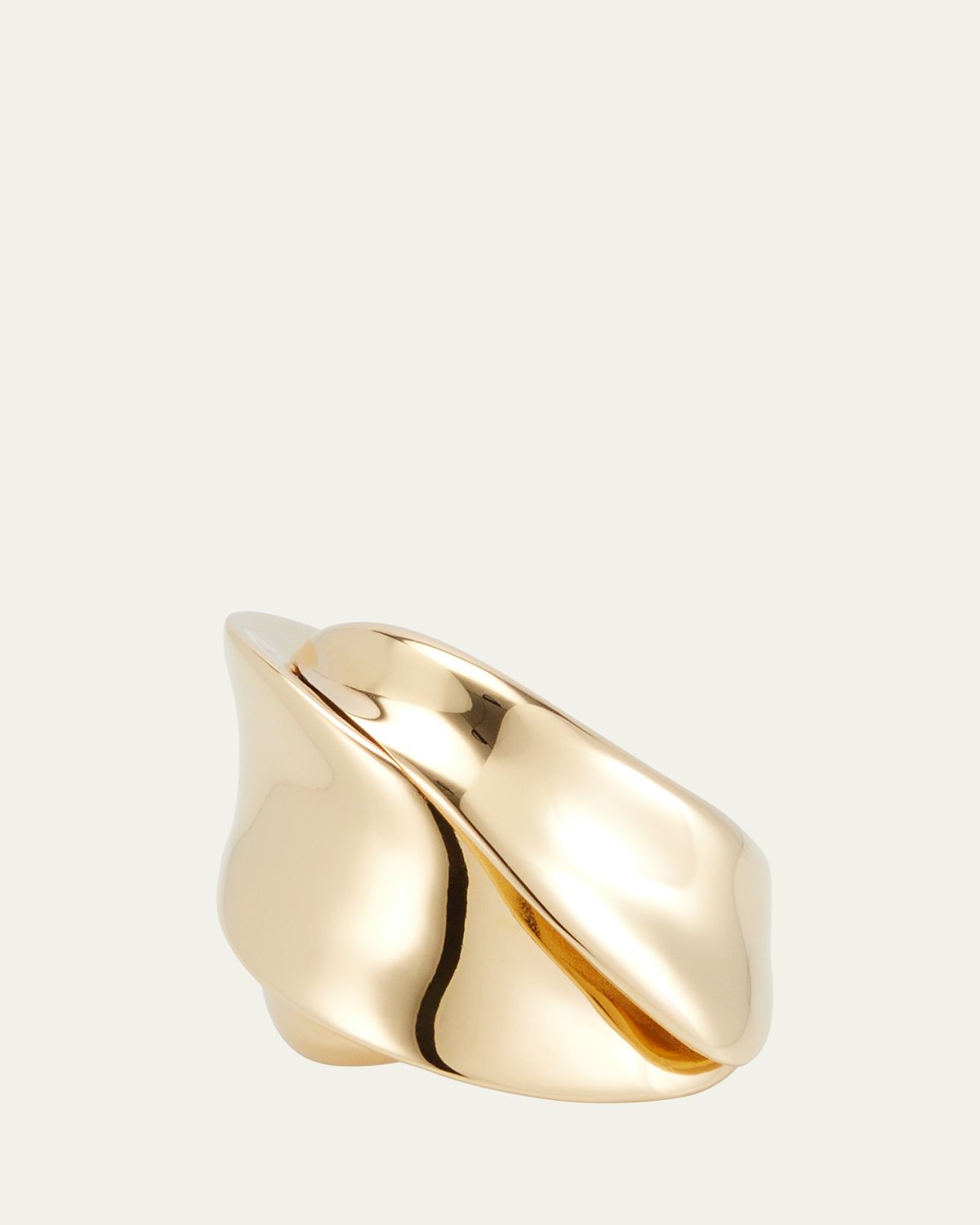 Dries Criel 1k Yellow Gold Flux Ring