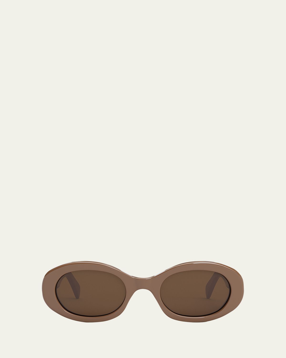 CELINE Triomphe Acetate Oval Sunglasses | Thumbnail 6