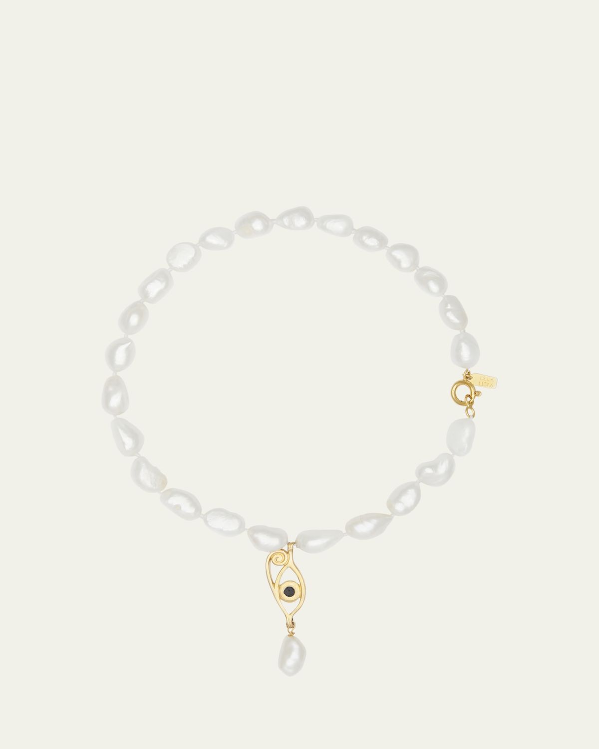 Deux Lions Jewelry Resin Ines Baroque Pearl Necklace