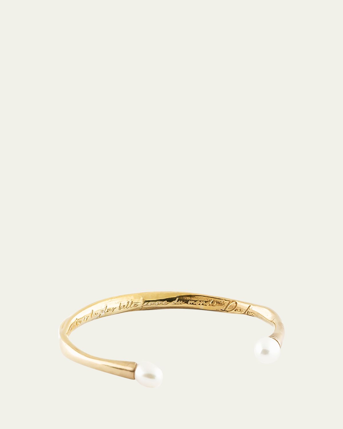 Deux Lions Jewelry Noah Pearl Cuff Bracelet