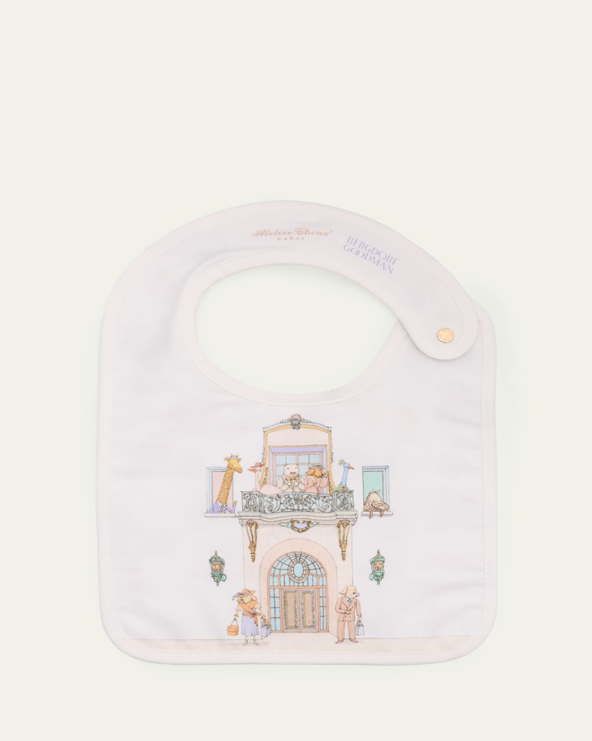 Atelier Choux x Bergdorf Goodman Satin Bib