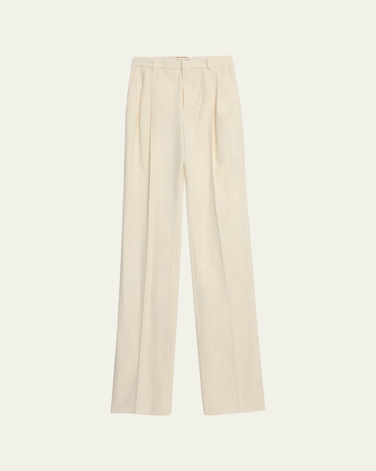 Saint Laurent Wide-Leg Suiting Trousers