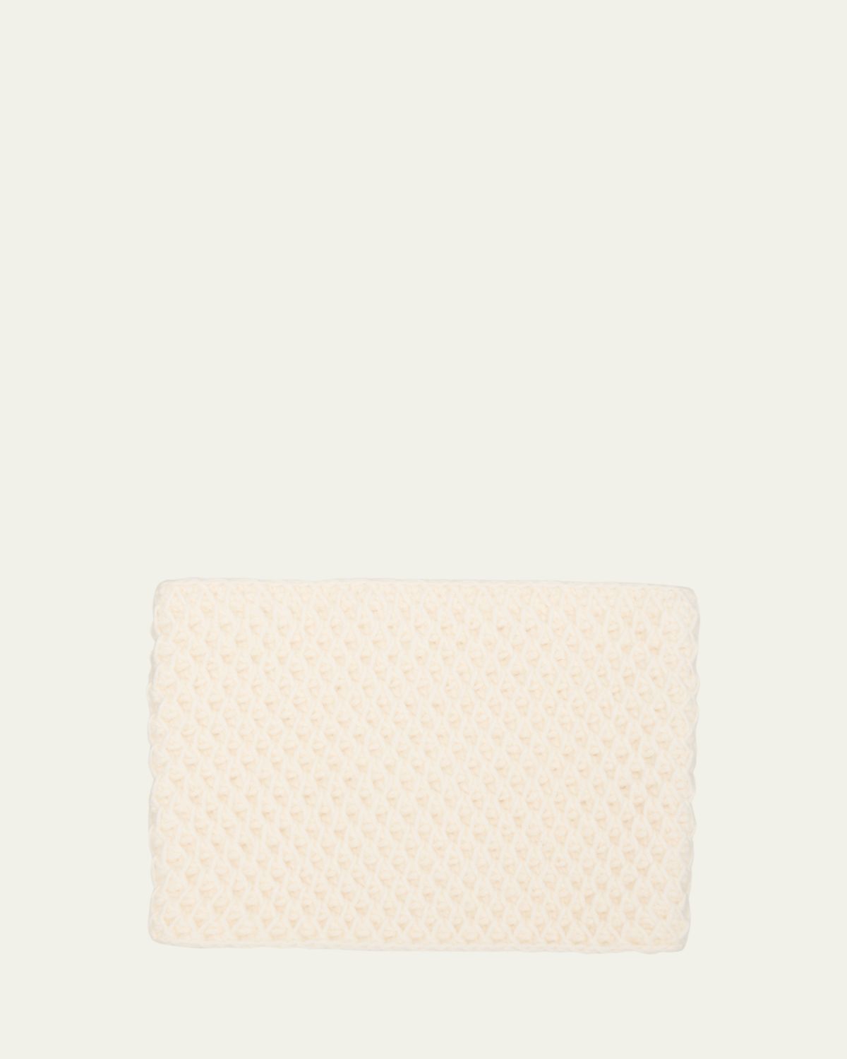 Hania New York Cashmere Honeycomb Crochet Snood