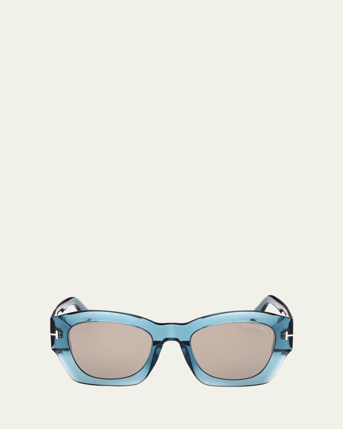 TOM FORD Guilliana Acetate Geometric Sunglasses