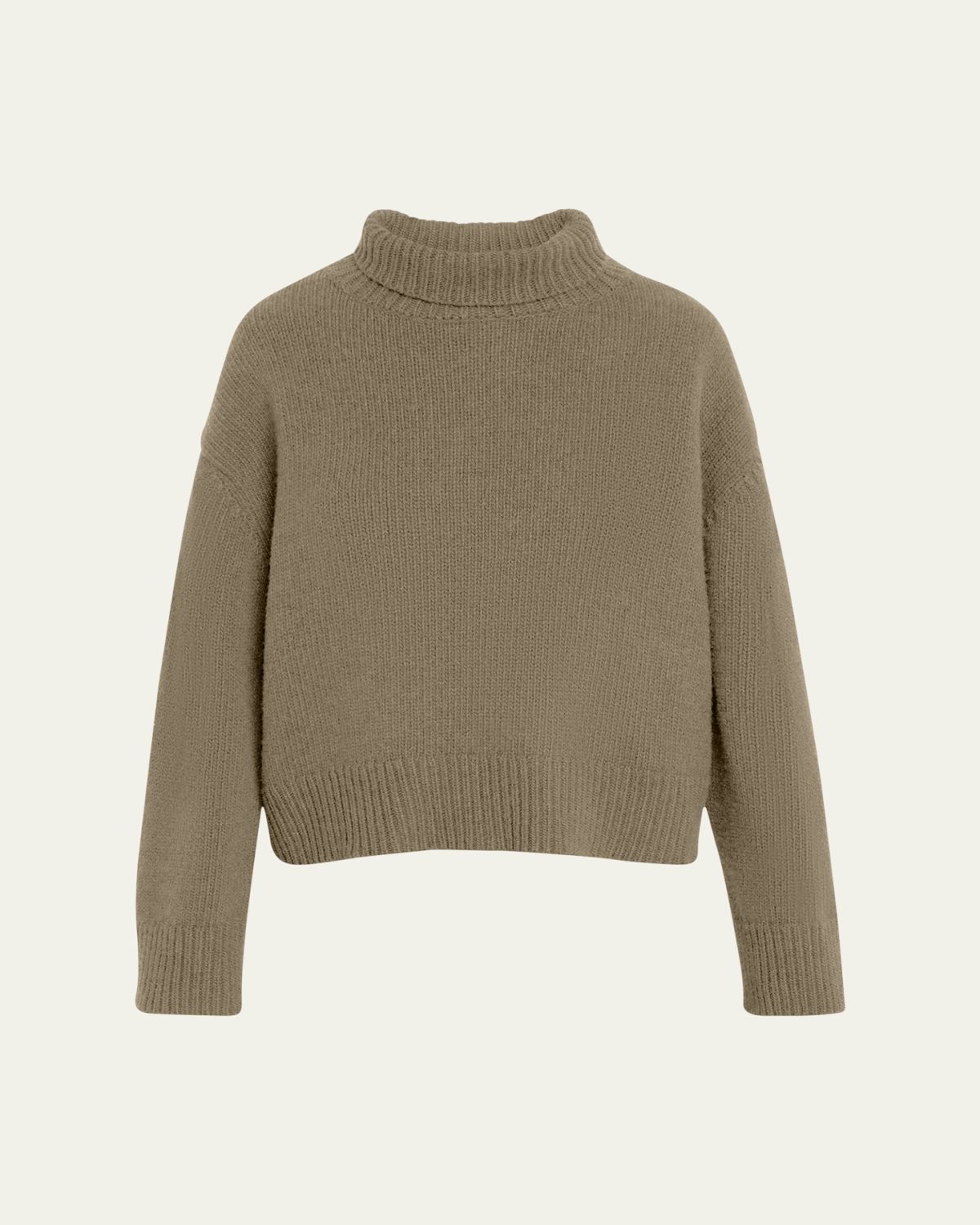 Nili Lotan Omaira Funnel-Neck Wool Sweater