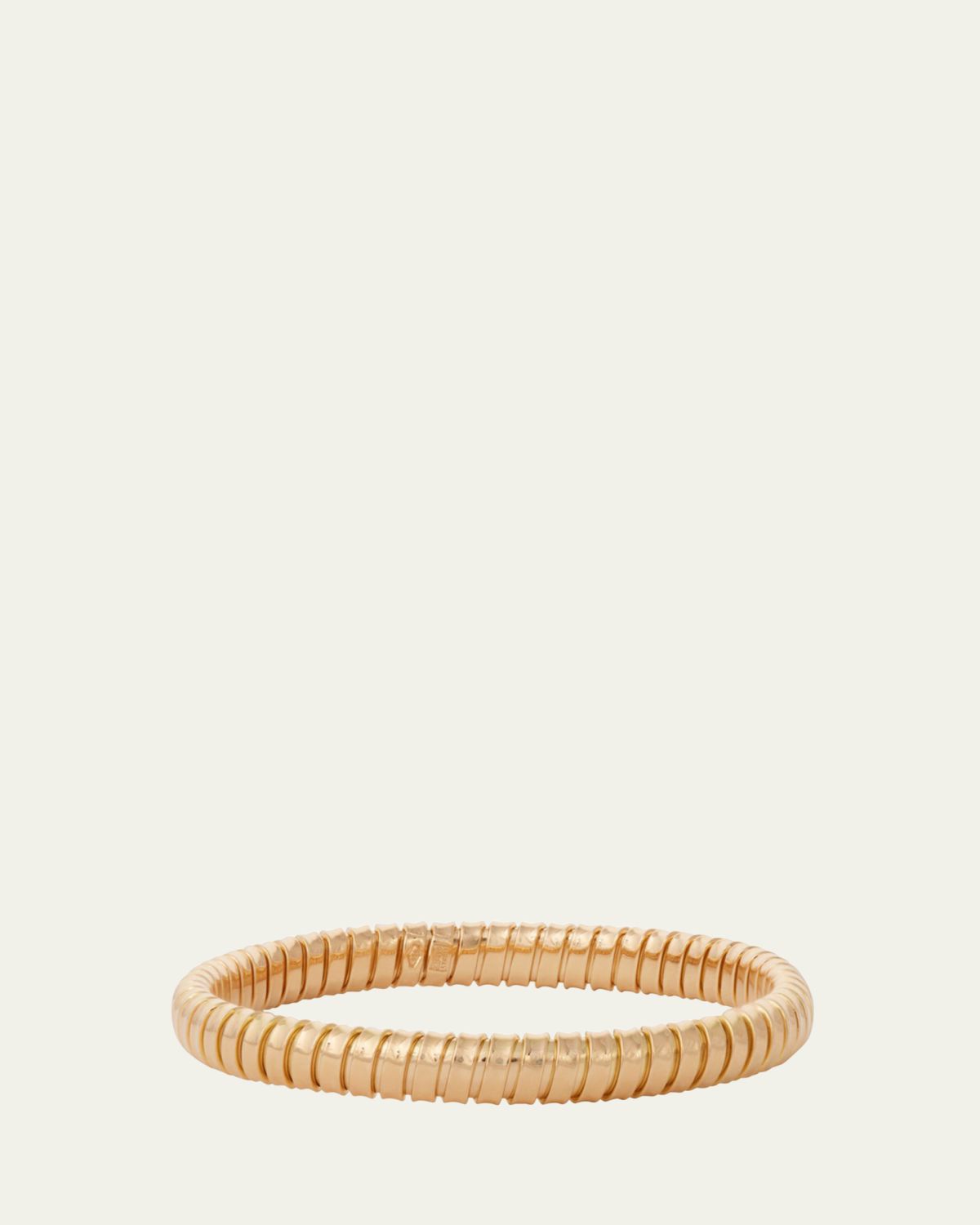 Sidney Garber 18K Yellow Gold Single Rolling Bracelet