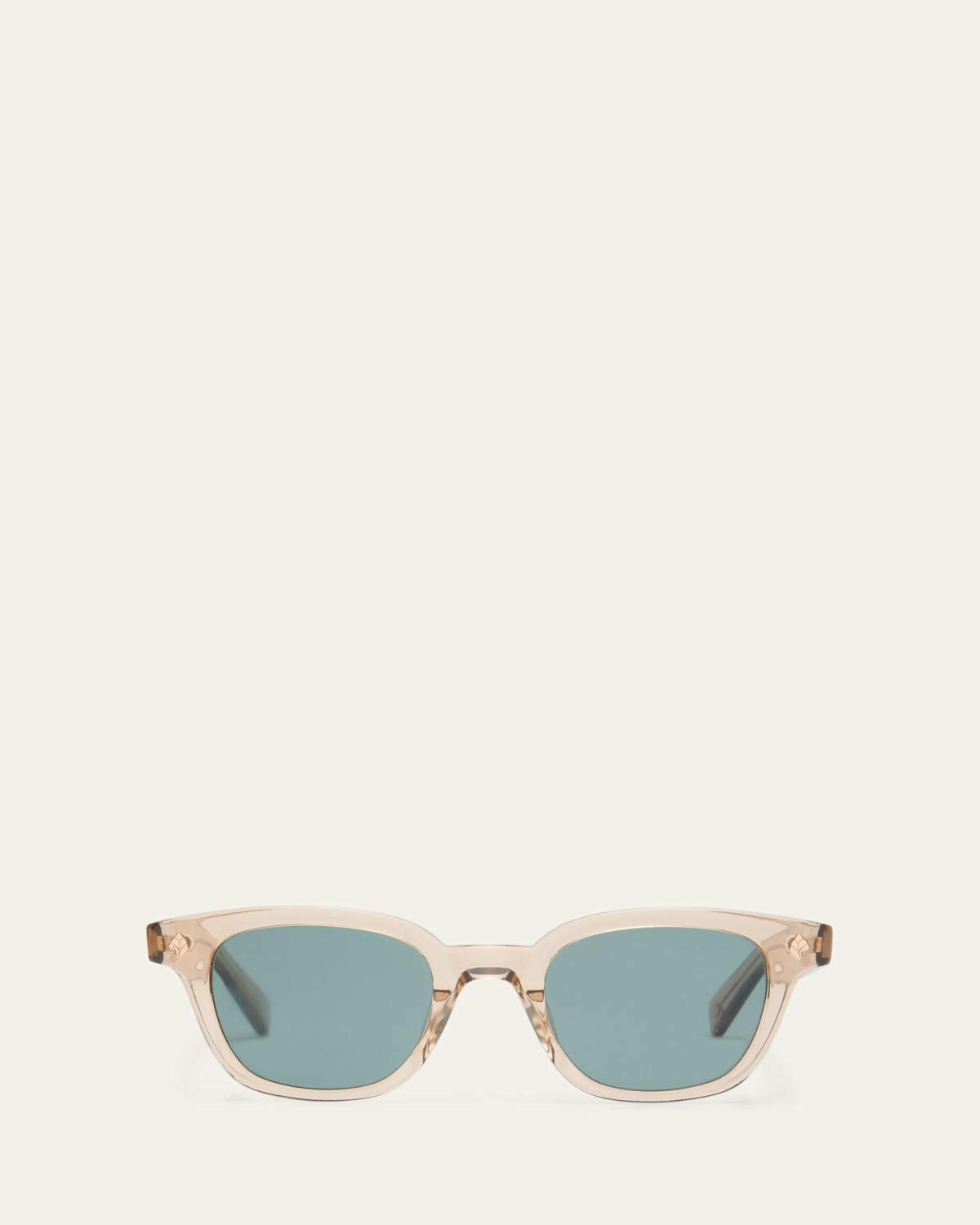 Garrett Leight Men's Naples Sun Acetate Square Sunglasses