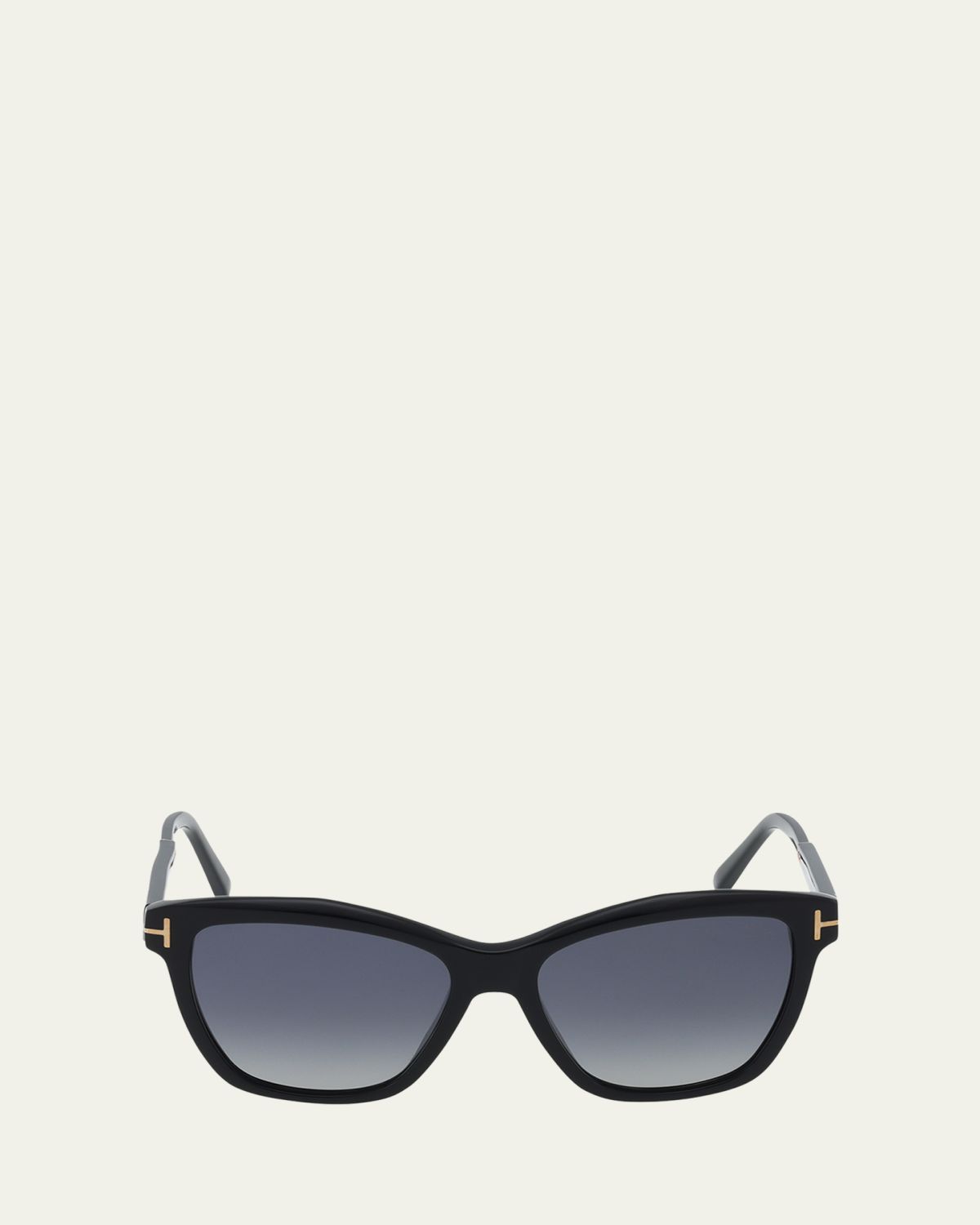 TOM FORD Polarized Acetate & Metal Cat-Eye Sunglasses