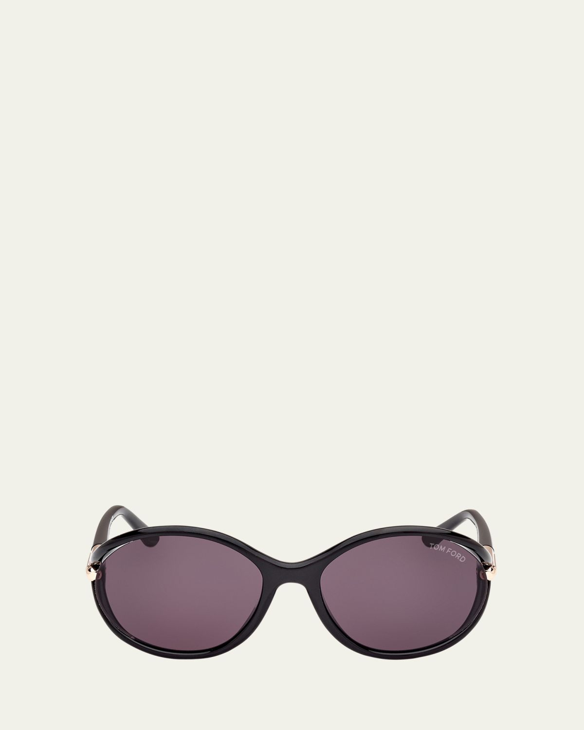 TOM FORD Melody Acetate Round Sunglasses
