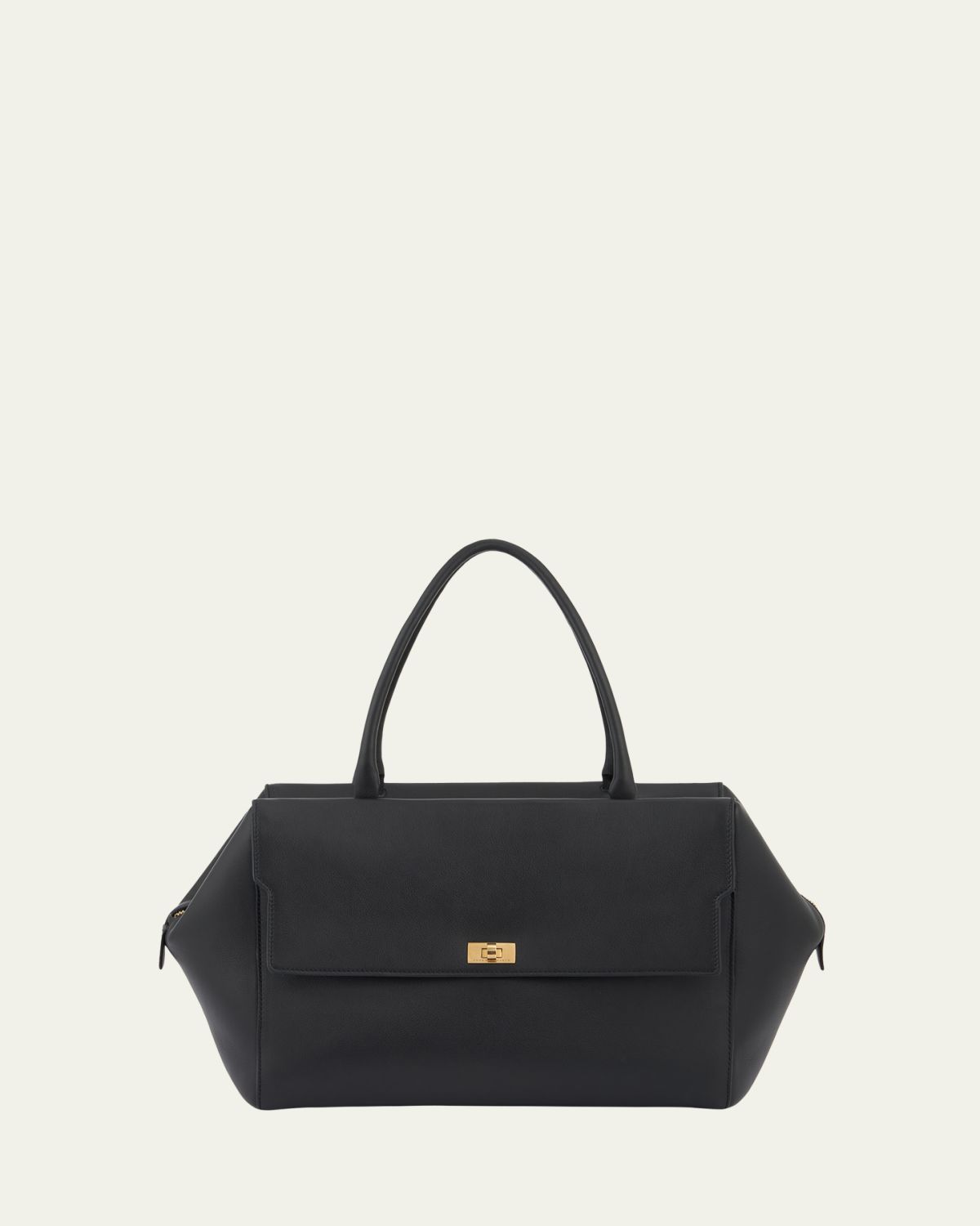 Anya Hindmarch Seaton Large Calfskin Satchel Bag
