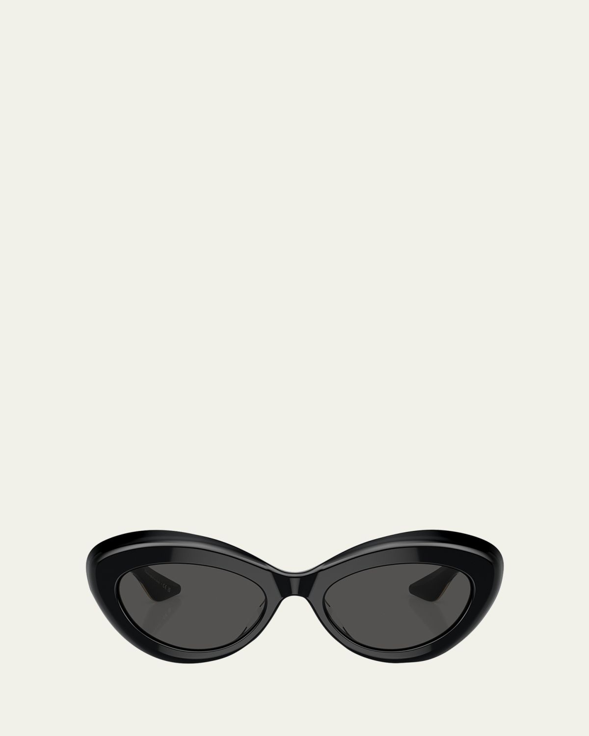 KHAITE x Oliver Peoples Bold Acetate Oval Sunglasses | Thumbnail 4