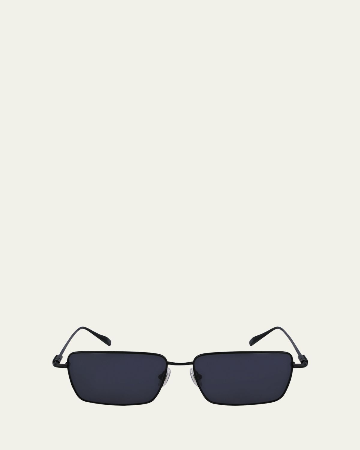 Ferragamo Men's Gancini Evolution Metal Rectangle Sunglasses | Thumbnail 6 Ferragamo Men's Gancini Evolution Metal Rectangle Sunglasses | Thumbnail 6