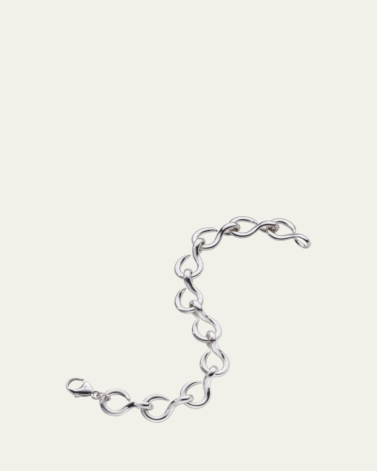 Monica Rich Kosann The Twist Premier Sterling Silver Infinity Bracelet