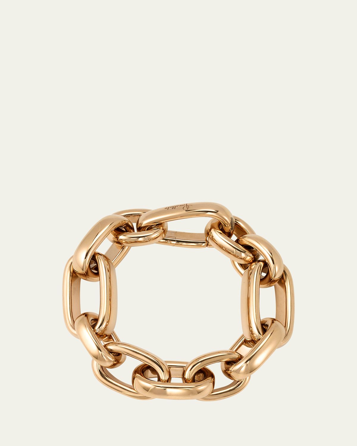 Pomellato 18K Rose Gold Iconica Bold Chain Link Bracelet