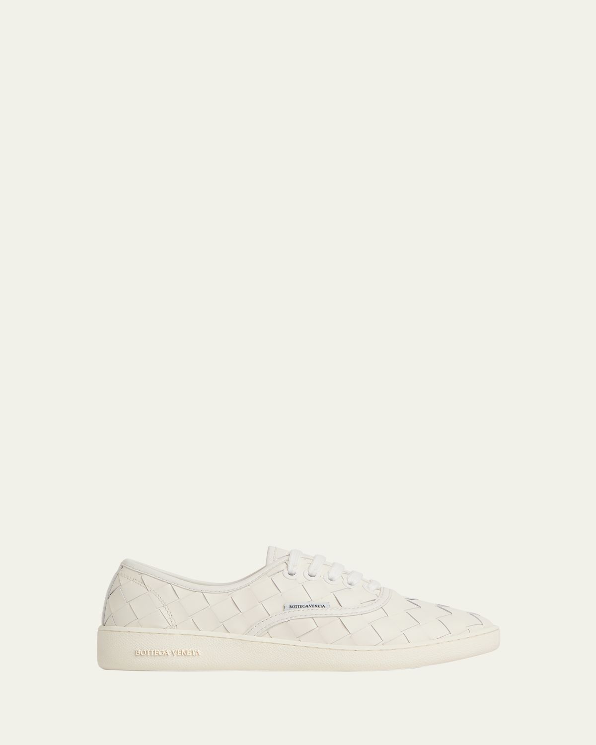 Bottega Veneta Sawyer Intrecciato Leather Low-Top Sneakers