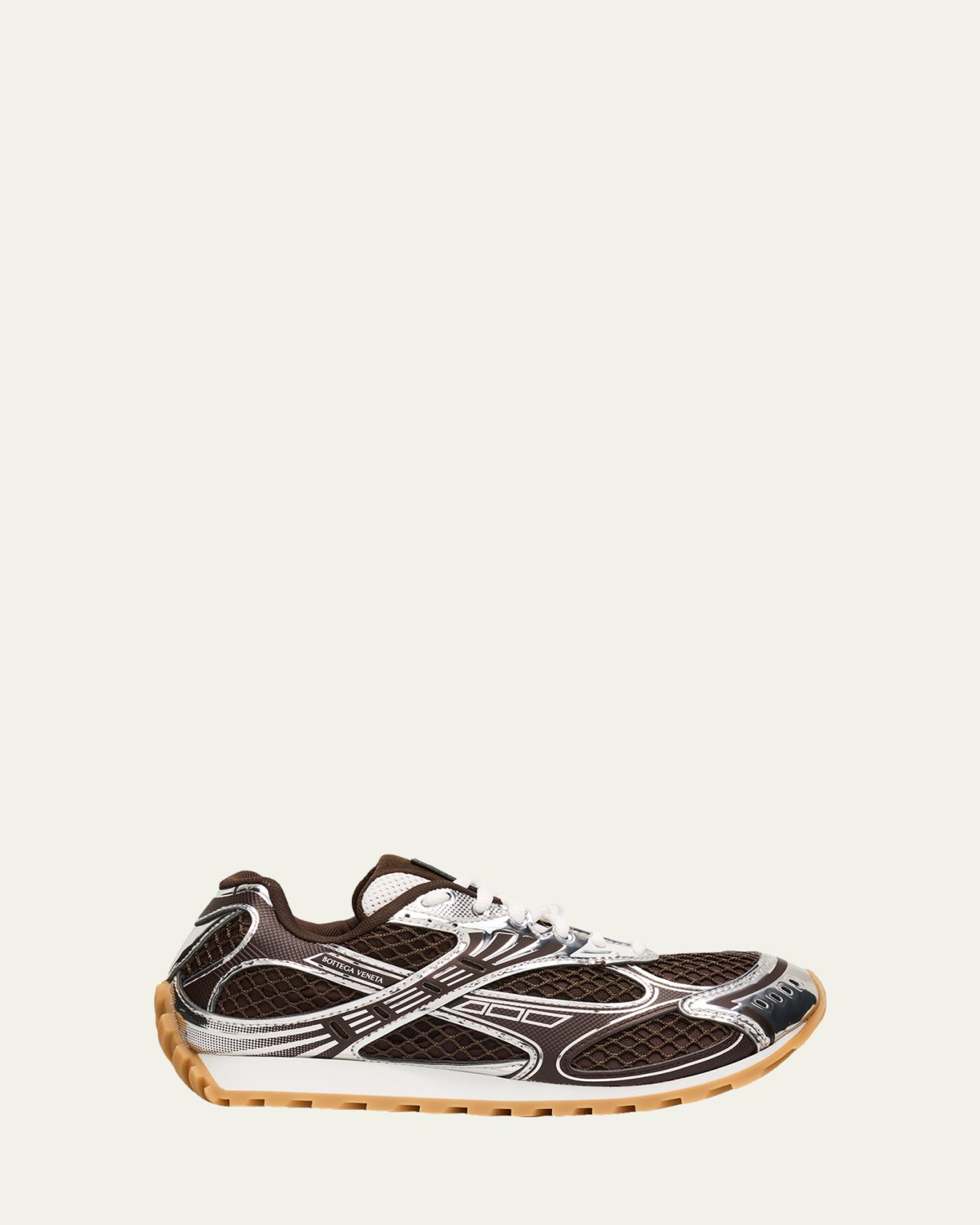 Bottega Veneta Orbit Metallic Net Runner Sneakers | Thumbnail 10 Bottega Veneta Orbit Metallic Net Runner Sneakers | Thumbnail 10
