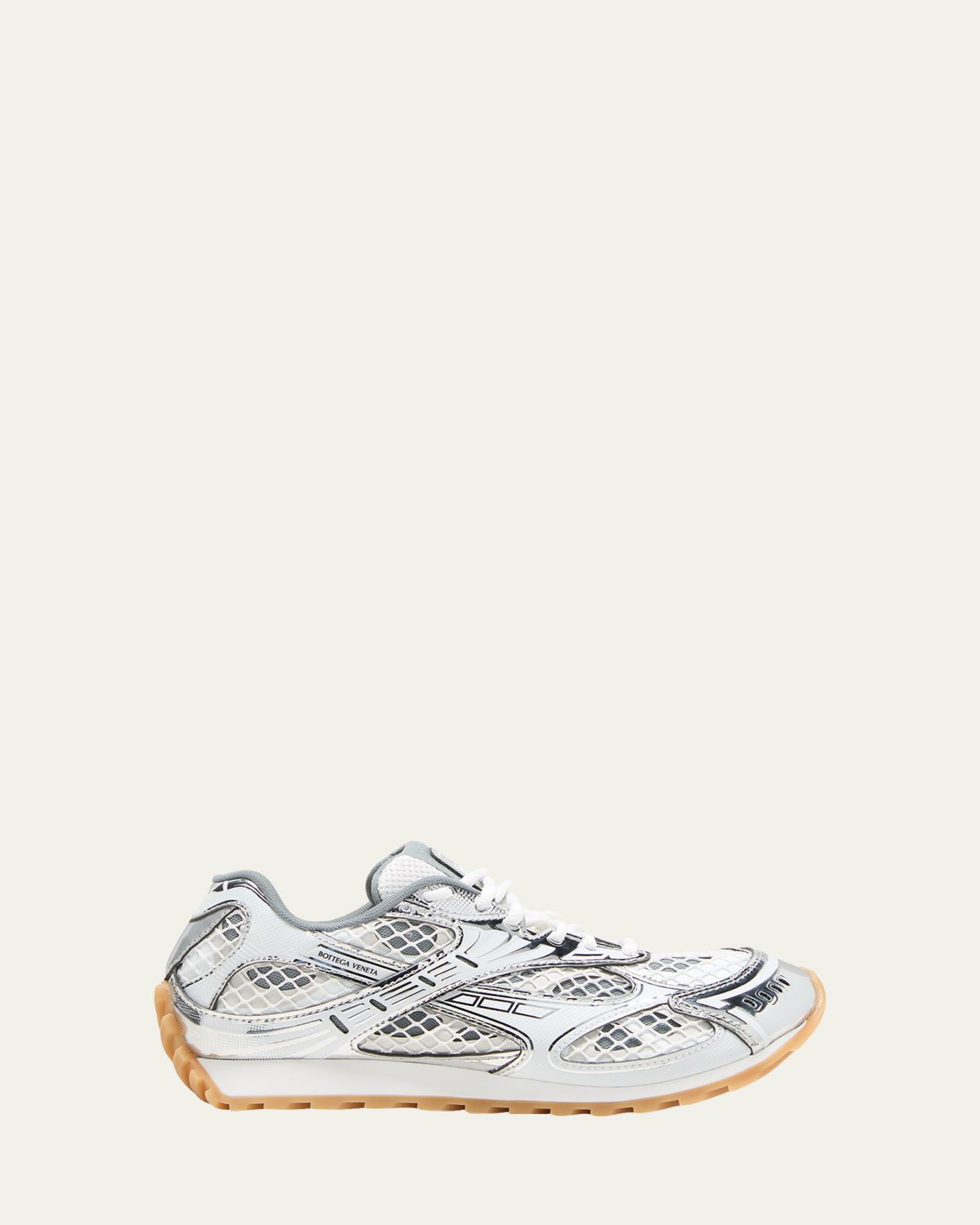 Bottega Veneta Orbit Metallic Net Runner Sneakers | Thumbnail 6 Bottega Veneta Orbit Metallic Net Runner Sneakers | Thumbnail 6