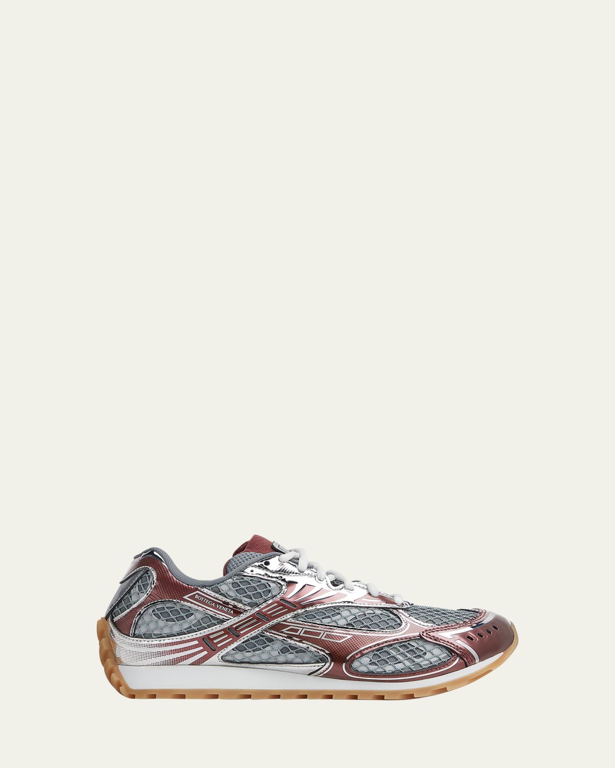 Bottega Veneta Orbit Metallic Net Runner Sneakers | Thumbnail 9 Bottega Veneta Orbit Metallic Net Runner Sneakers | Thumbnail 9
