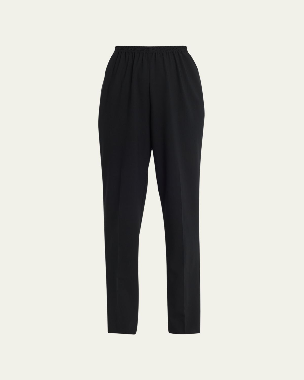 Eskandar Narrow Elastic Waist Wool Trousers | Thumbnail 6
