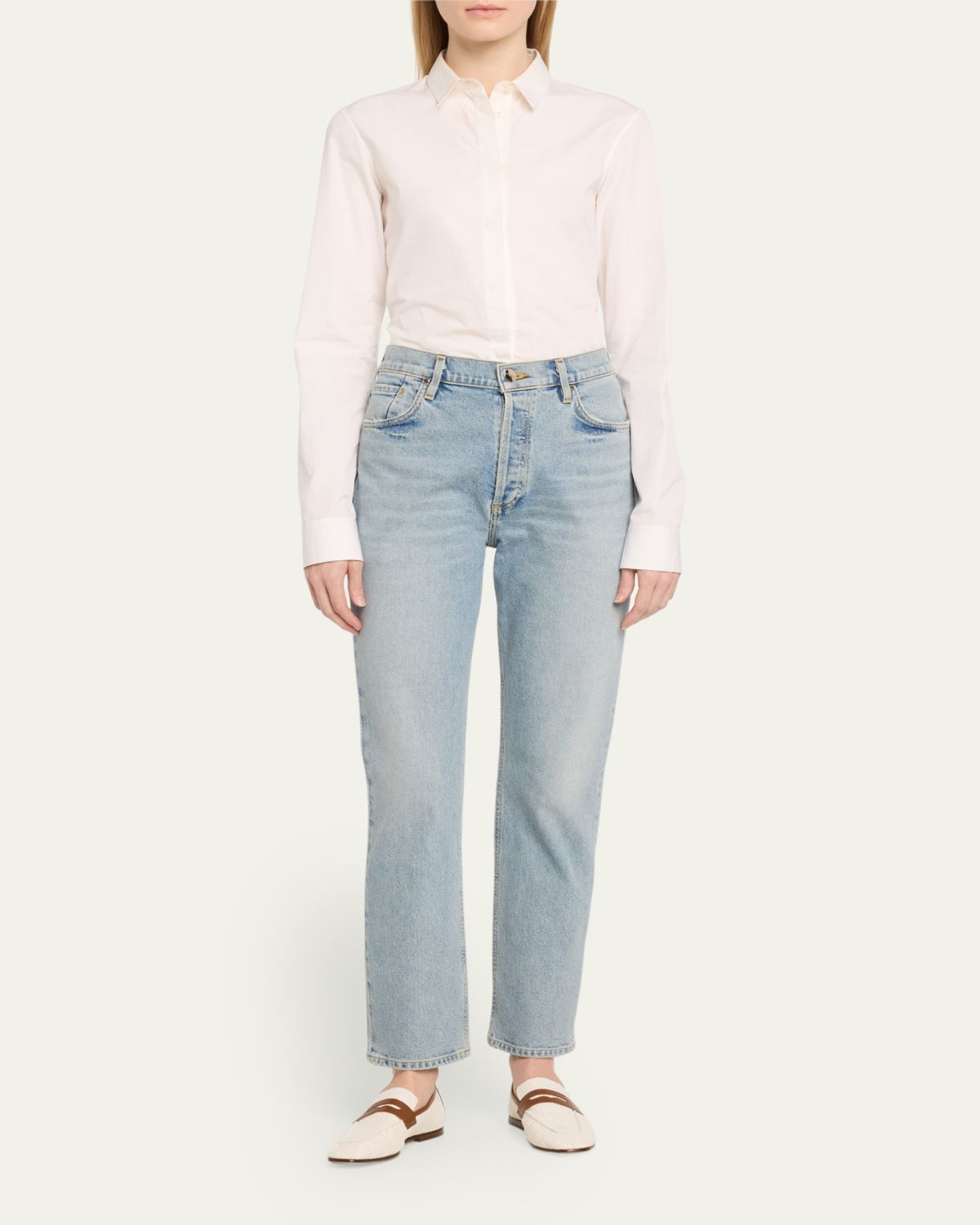 Sophique Essenziale Classic Bicolor Penny Loafers | Thumbnail 3