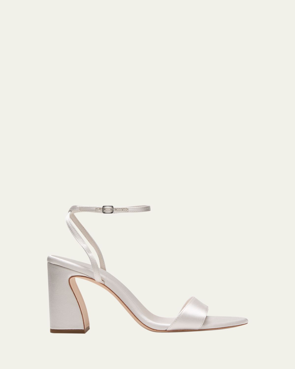 Loeffler Randall Malia Satin Ankle-Strap Sandals