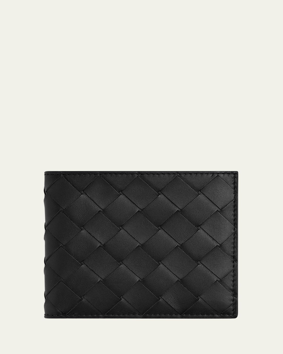Bottega Veneta Men's Intrecciato 15 Bicolor Leather Bifold Wallet | Thumbnail 8 Bottega Veneta Men's Intrecciato 15 Bicolor Leather Bifold Wallet | Thumbnail 8