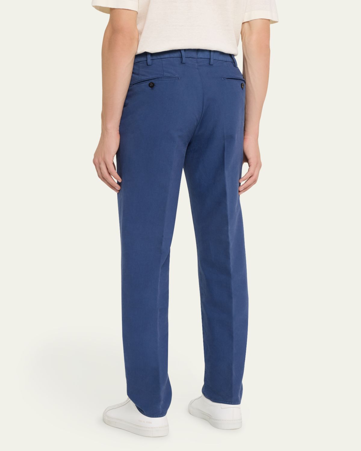 Incotex Men's High Cotton Doeskin Pants | Thumbnail 3