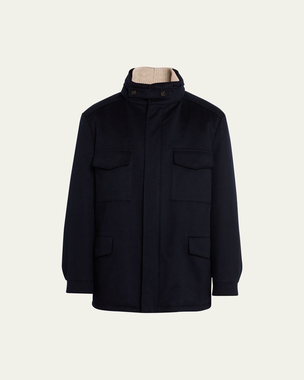 Loro Piana Men's Cashmere Storm System Traveller Jacket
